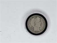 1912 Barber Half Dollar Coin