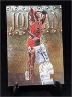 1998 Michael Jordan Embossed & Foil Faced NBA