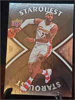 2008 LeBron James Premium FOIL FACED NBA Card by
