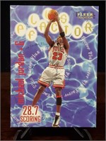 1998 MICHAEL JORDAN Premium NBA Card by Fleer