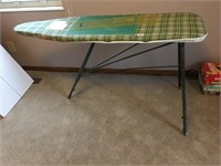 Ironing board with sewing mats
