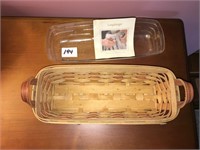 Longaberger cracker basket