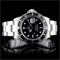 Rolex Submariner Stainless Steel Wristwatch