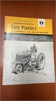 IH / McCormick Planter Manual