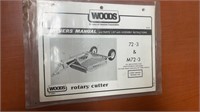 Woods 72-3 & M72-3 Rotary Mower Manual