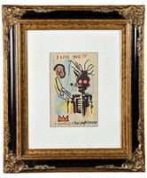 Jean-Michel Basquiat (in style) Pop Art Drawing