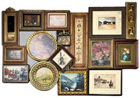 Assortment of Framed Artwork/ Paintings
