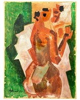 Robert Rafailovich Falk- Modernist Nude Painting