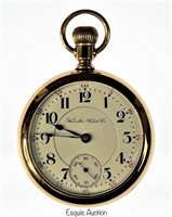 Antique Hamilton 17 Jewels Pocket Watch Gold Filld