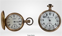 Trans Pacific 21 Jewels & Waltham Pocket Watches