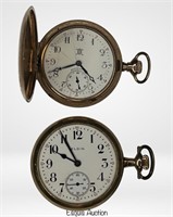 Two Antique Pocket Watches- Hampden & Elgin