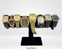 Lot of Men's Retro/ Vintage Wrist Watches