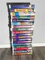 Huge Lot of Disney VHS Tapes