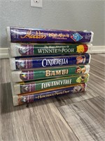 Lot of New/Sealed Disney VHS Tapes