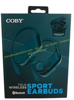 COBY True Wireless Bluetooth Sport Earbuds