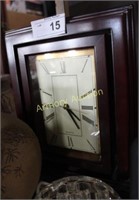 BOMBAY SWIVEL MANTEL CLOCK PICTURE FRAME