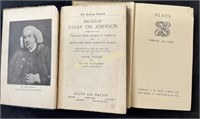 1924 & 1949 PLAYS AND ESSAY ON JOHNSON BOOKS