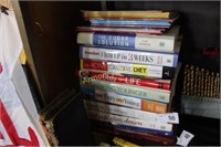 ASSORTED COOKING BOOKS - HEALTH BOOKS