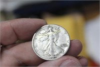 1943 SILVER WALKING LIBERTY HALF DOLLAR