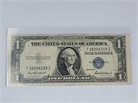 1935 F Silver Certificate Dollar Bill