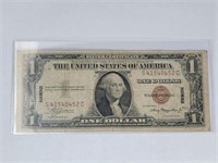1935 A Hawaii Red Seal Silver Certificate Dollar