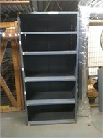 1 Section 6'3'' Tall Gray Shelves