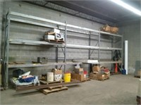 3 Sections Of Comercial Pallet Racking