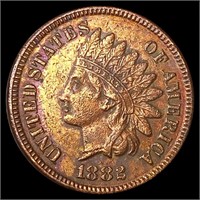 1882 Indian Head Cent NEARLY UNCIRCULATED