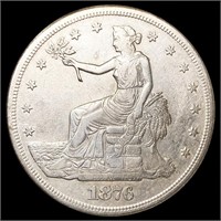 1876-S Silver Trade Dollar LIGHTLY CIRCULATED