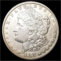 1887-S Morgan Silver Dollar LIGHTLY CIRCULATED