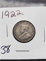 1922 Canadian Nickel