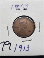 1913 Wheat Back Penny