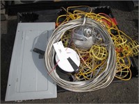 Electrical Panel, WIre, Light Cord