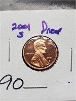 2001-S Proof Lincoln Penny