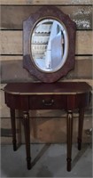 French Hall Table & Mirror