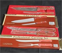 2 Knife Sets NEW IN BOX
