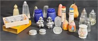 Various Vintage Salt & Pepper Shakers