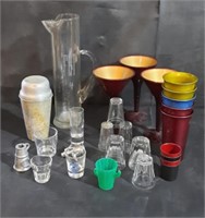 Barware, Various Glasses, Shot Glasses,