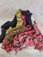 Lot of 10 INCREDIBLY Soft and Gorgeous Scarves