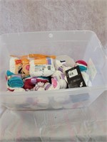 Large Crate of Ladies and Children's New Socks