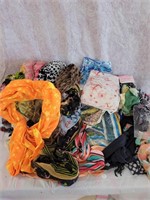 Lot of over 70 Retail Ready Scarves