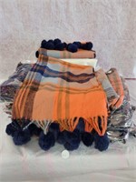 Lot of 12 6' Jester Fall SUPER SOFT Scarves