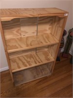 Wood Shelf Unit (32" W x 48" Tall)