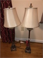 Pr of Decorator Lamps