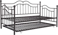 Daybed and Trundle with Metal Frame