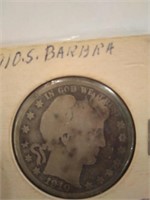 1910 S Silver Half Dollar