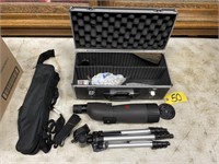 Simmons spotting scope with hard case