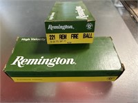 40 - Remington 221 Rem Fireball 50gr. Ammo