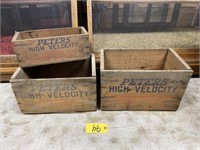 Peters Wood Ammo Crates