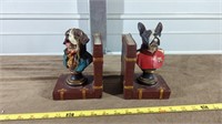 DOG BOOK ENDS